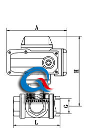 電動三通內(nèi)螺紋球閥 (配HR) 